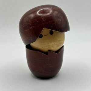 Egg-Shaped Small & Round Creative
Kokeshi Doll